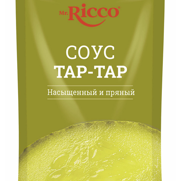 Соус майонезный Mr.Ricco Тартар для рыбы и морепродуктов 28% 210 мл