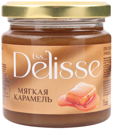 

Десерт кондитерский Delisse Мягкая карамель, 220г