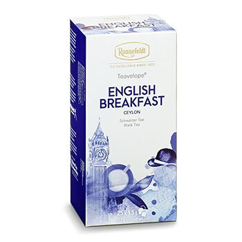 Чай черный Ronnefeldt Английский завтрак в пакетиках, 25 шт.