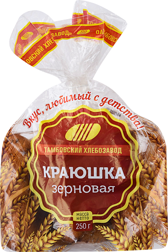 Хлеб Тамбовский хлебозавод Краюшка Зерновая
