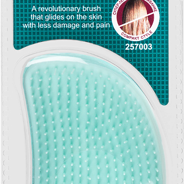 Расческа для всех типов волос Zinger mix color, арт. 5042