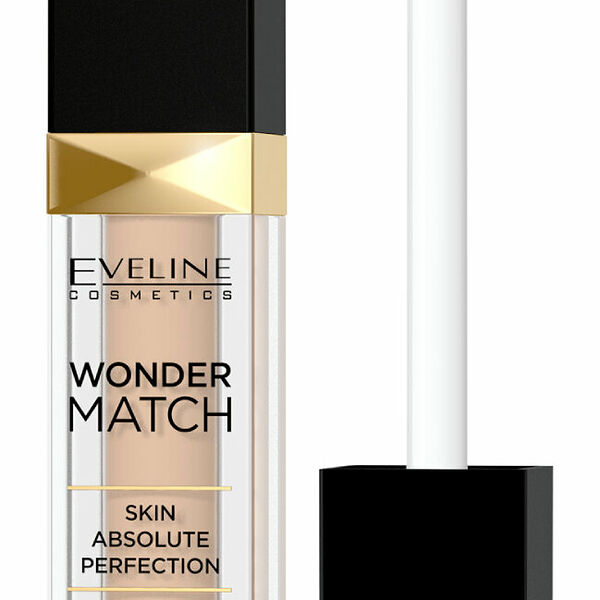 Кремовый консилер Eveline Wonder Match  035 Beige с гиалуроновой кислотой и амазонской глиной, 7 мл