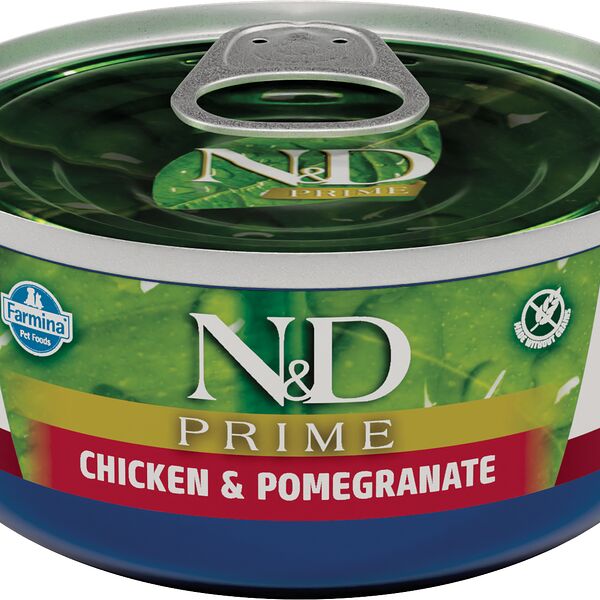 Корм влажный для кошек N&D прайм, курица и гранат