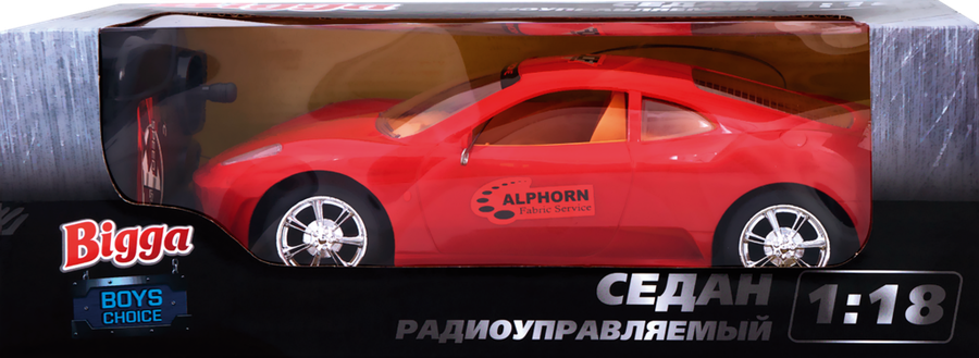 

Игрушка BIGGA Седан на радиоуправлении 1:18, в ассортименте Арт. YDF838A-2/YDF838A-3