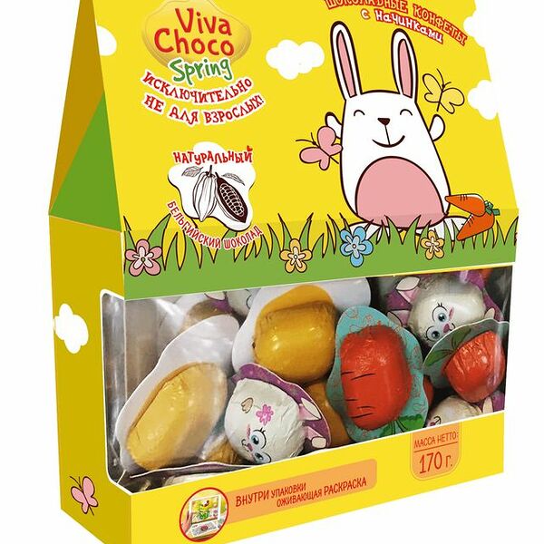 Конфеты шоколадные VivaChoco Spring Ассорти