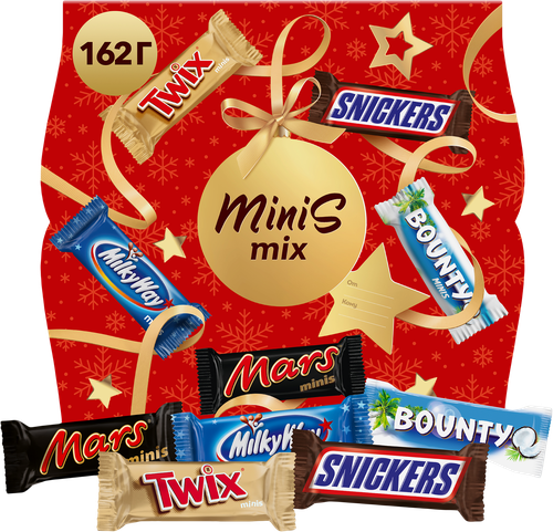 

Набор кондитерских изделий Minis Mix Бабочка 162 г