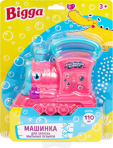 

Машинка для запуска мыльный пузырей BIGGA 50мл Арт. BB150-D