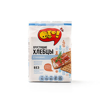Хлебцы ОГО столовые 75г, Россия