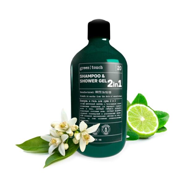Грин Тач Шампунь и гель для душа 2 в 1 300мл