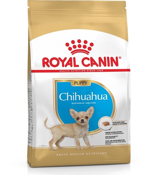 Сухой корм Royal Canin Chihuahua Junior для щенков породы чихуахуа до 8 месяцев
