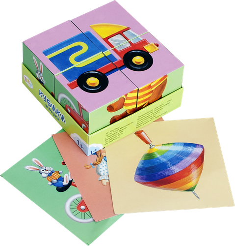 

Кубики STEP PUZZLE Baby Step, 4шт
