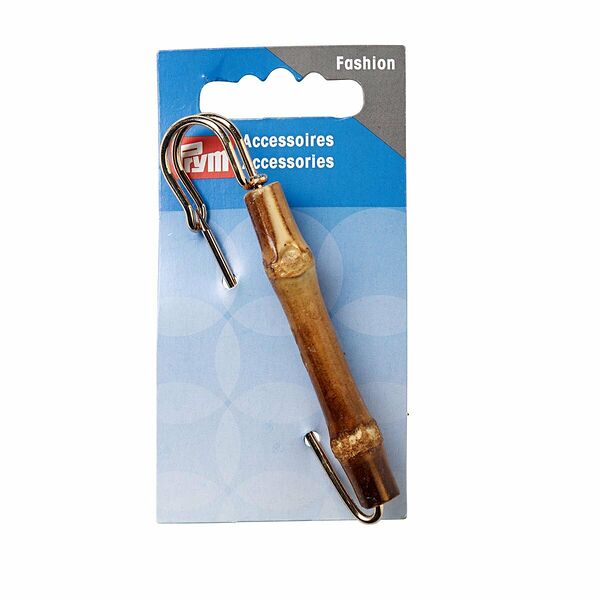 417760 Декоративная булавка с деревянным элементом, 80мм 1шт Prym