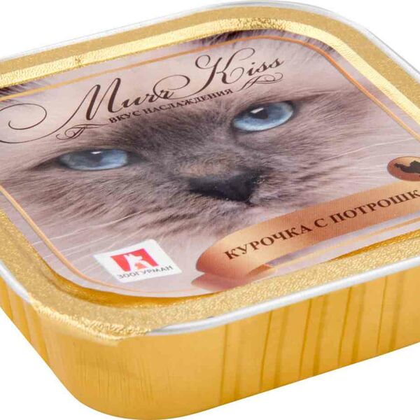 Корм для кошек Зоогурман Курочка с потрошками , паштет