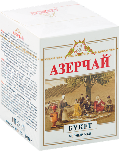 

Чай чёрный Азерчай Букет байховый 100 г