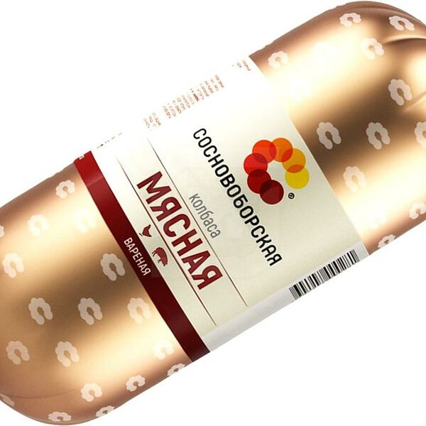 Колбаса Сосновоборская Мясная вареная 400г