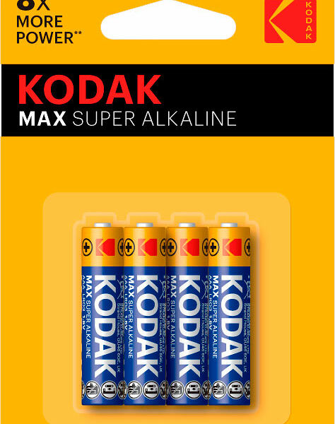Батарейки Kodak Max Super ААА 4шт