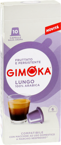 

Кофе в капсулах формата Nespresso Gimoka Lungo 10 капсул 55 г