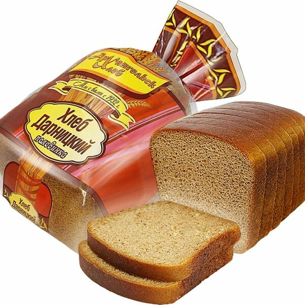 Хлеб Архангельскхлеб Дарницкий половинка нарезка 350г