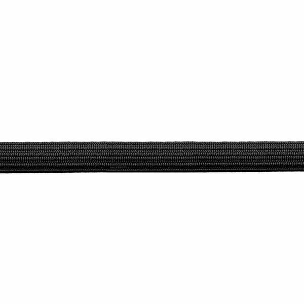 С1121/1 Тесьма эластичная (продежка) 7мм (10м), черная
