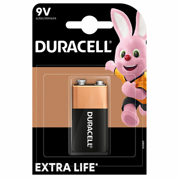 Batarea DURACELL 6LR61 9V alkaline (шк 267) (152573)