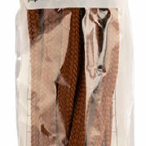 Шнурки для обуви Каждый день коричневые плоские, 120 см