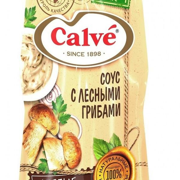 Соус Calve с лесными грибами