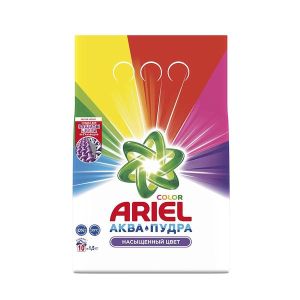 Стиральный порошок Ariel Аква+Пудра Color 