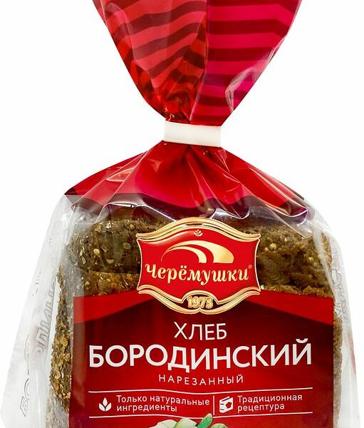Хлеб Бородинский Черёмушки внарезку