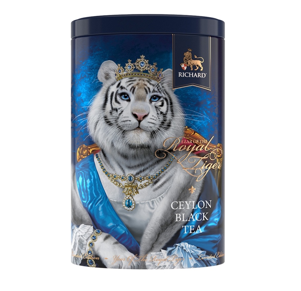 

Чай черный Richard Year of The Royal Tiger цейлонский, листовой в ассортименте 80 г