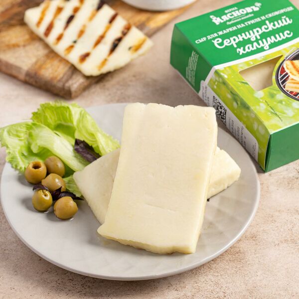 Сыр Сернурский Халумис 50% МясновЪ Ферма от КуулКлевер