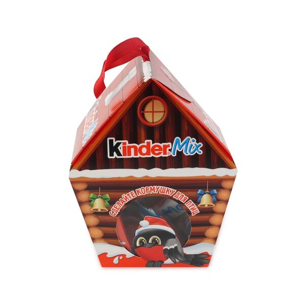 Подарочный набор Kinder Mix Кормушка для птиц 99.7 г дизайн упаковки в ассортименте