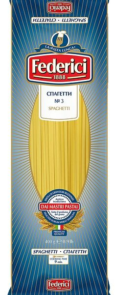 Макароны Federici Cпагетти 400г