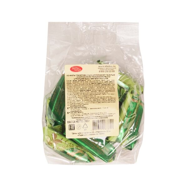 Конфеты «Мягкий грильяж», «Красный Октябрь», 200 г, Россия