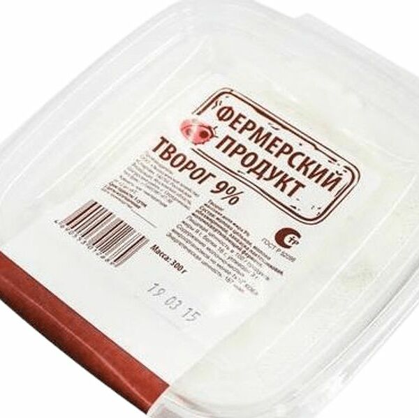 Творог Фермерский Продукт 9%