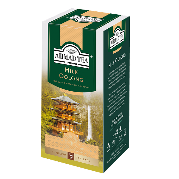 Чай AHMAD Милк улун со вк. и аром. молока р/п с/я в фольге вес 25х1,8 гр.