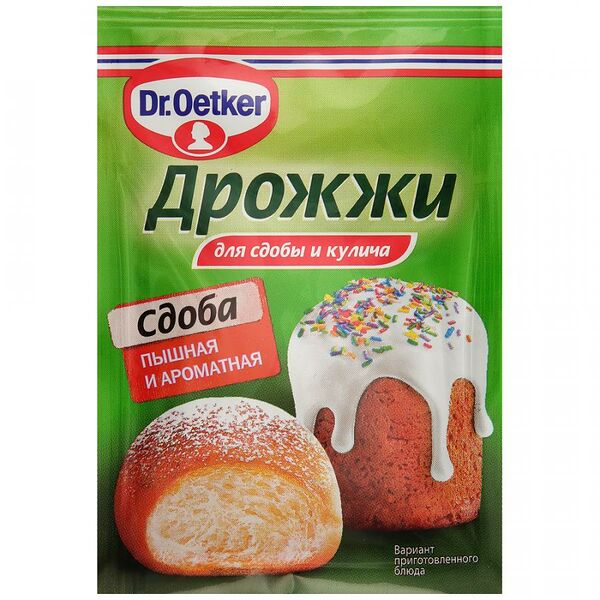 Дрожжи Dr.Oetker сухие для сдобы и кулича