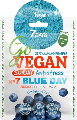 

Маска для лица 7 Days Go Vegan Sunday 25 г
