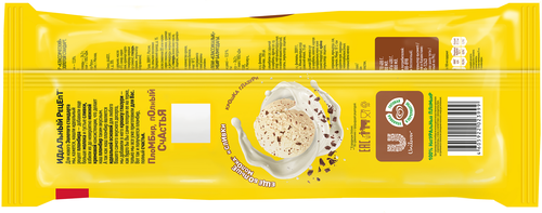 

Мороженое пломбир Золотой стандарт Классический с шоколадной крошкой 12% 400 г