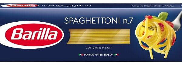 Макаронные изделия Barilla Spaghettoni n.7, из твёрдых сортов пшеницы