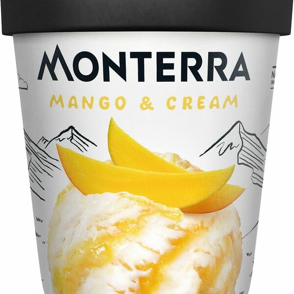 Мороженое Monterra Манго-Сливки