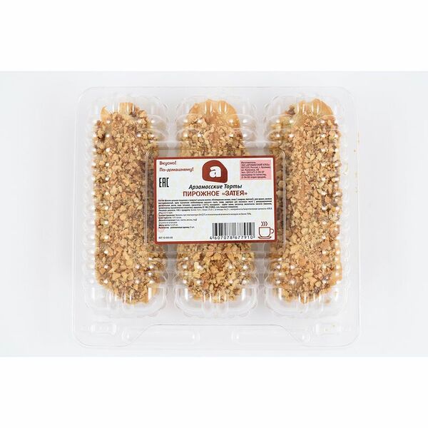 Пирожное Арзамасский хлеб Затея заварное
