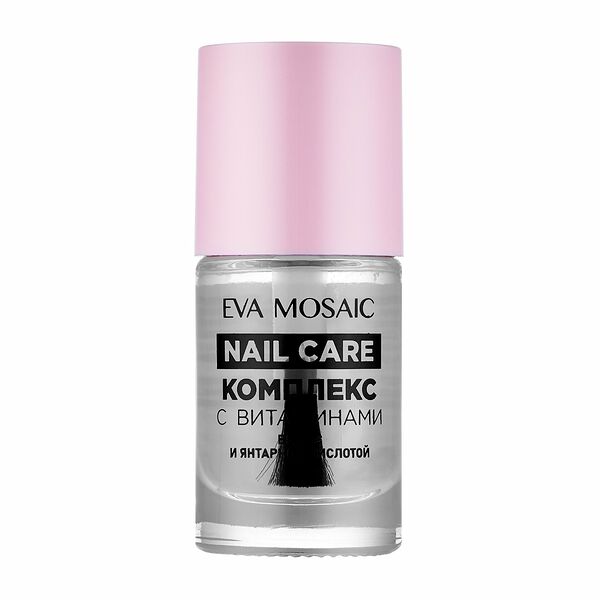 EVA MOSAIC Комплекс с витаминами B5, E, C и янтарной кислотой для ногтей, 11 мл
