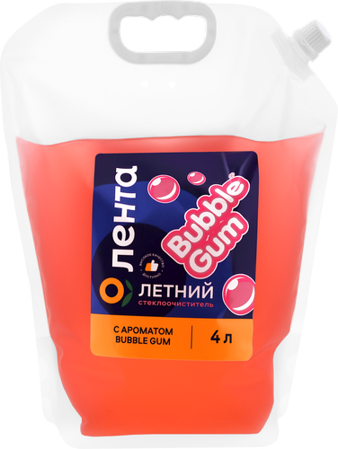

Стеклоочиститель летний ЛЕНТА Bubble Gum, 4л