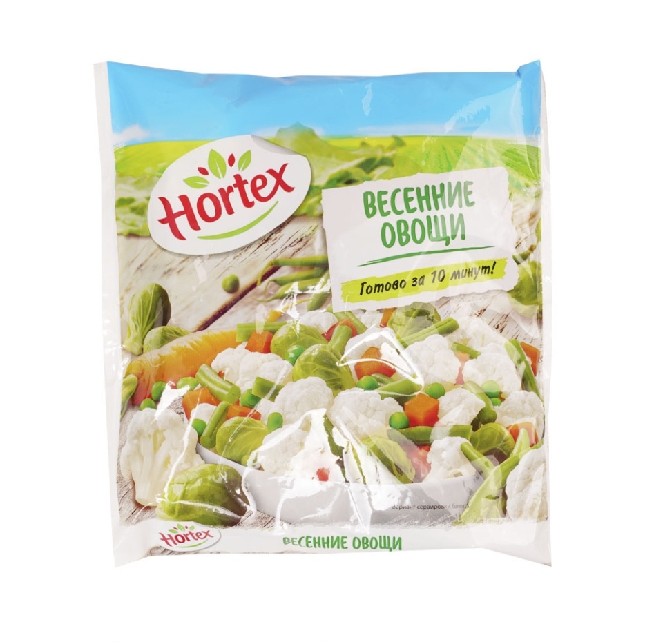 

Смесь овощная Hortex Весенние овощи замороженная 400 г