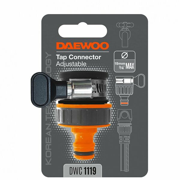 Адаптер для крана безрезьбовой Daewoo DWC 1119 до 3/4