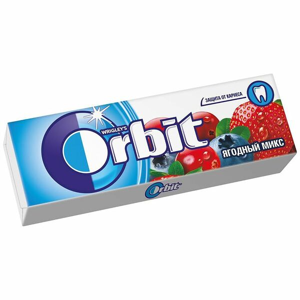 Жевательная резинка Orbit Ягодный микс 13.6 г