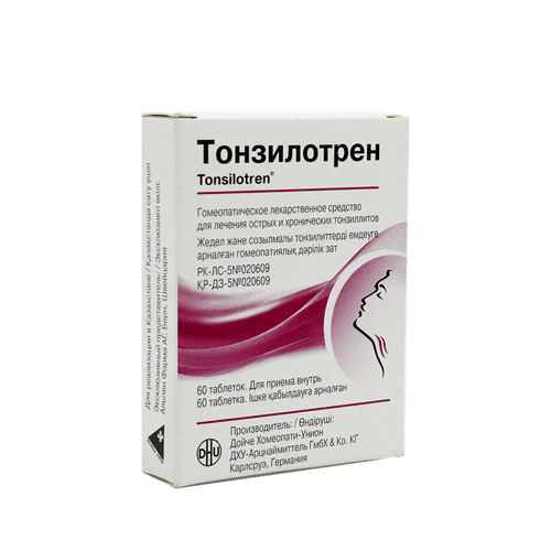 Тонзилотрен № 60 табл
