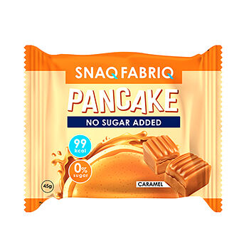 Протеиновое печенье Snaq Fabriq Pancake мягкая карамель без сахара