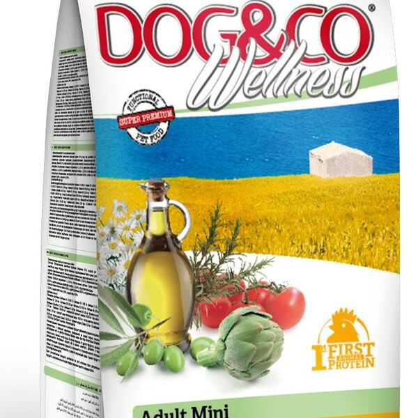 Wellness Dog&Co Adult Mini корм для взрослых собак малых пород Курица и рис