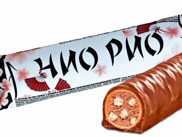 Батончик Чио Рио в мягкой карамели 30г